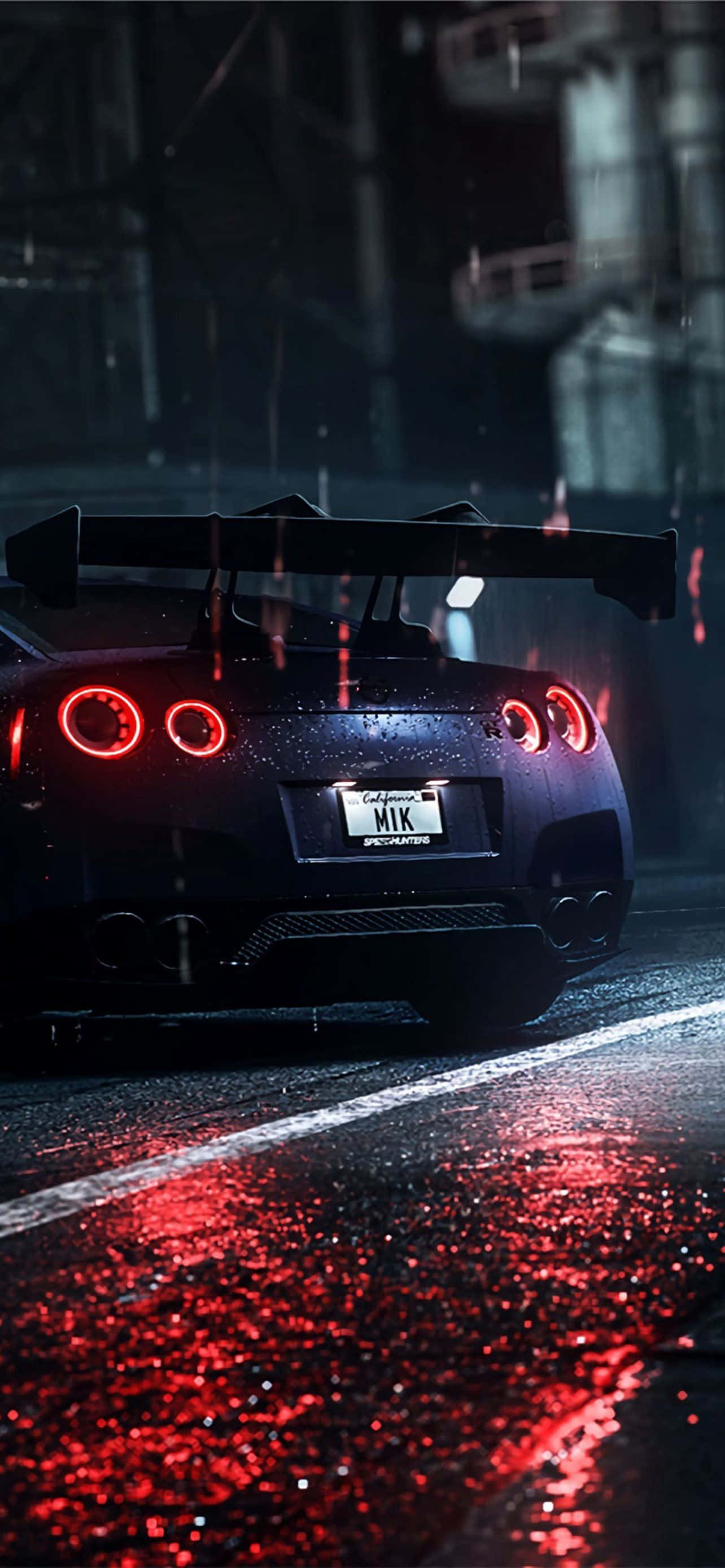 Nissan Skyline е софистициран и технологичен седан Тапет