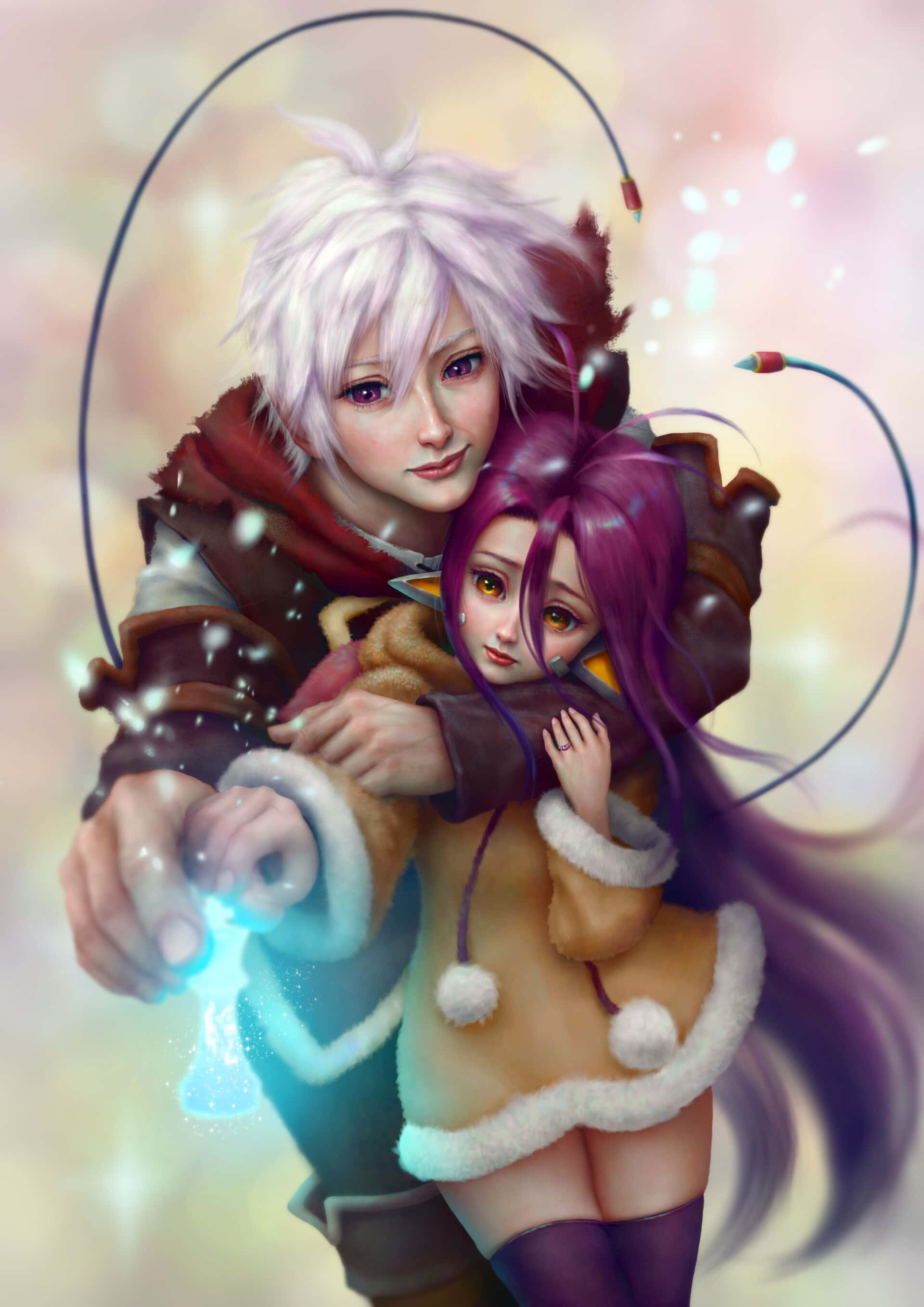 No Game No Life Сора Широ Арт Изображение Тапет