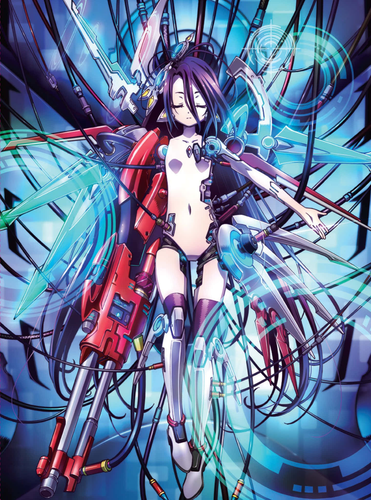 Широ и Сора от анимето No Game No Life Тапет
