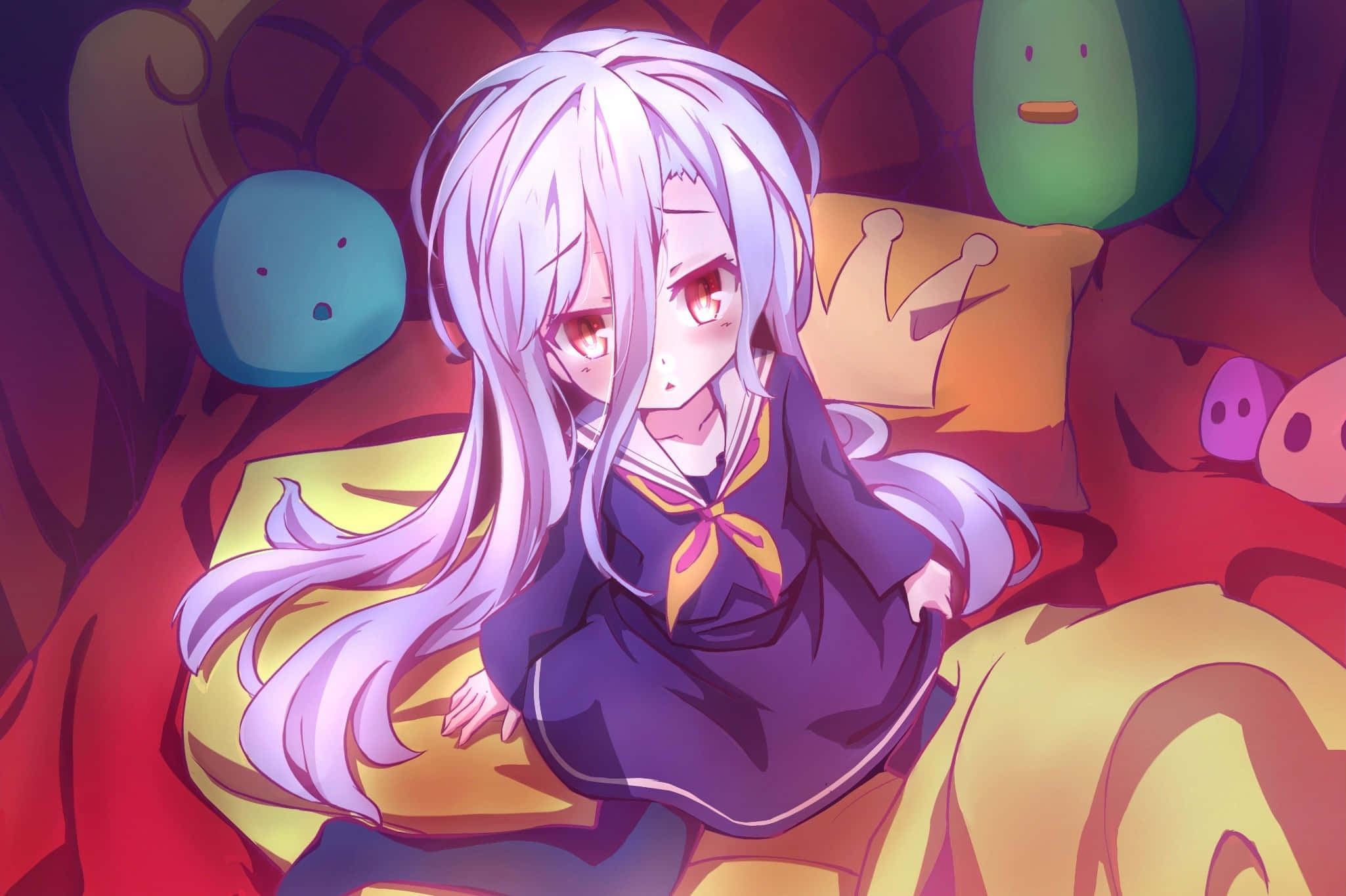 Без граници и ограничения: No Game No Life Тапет