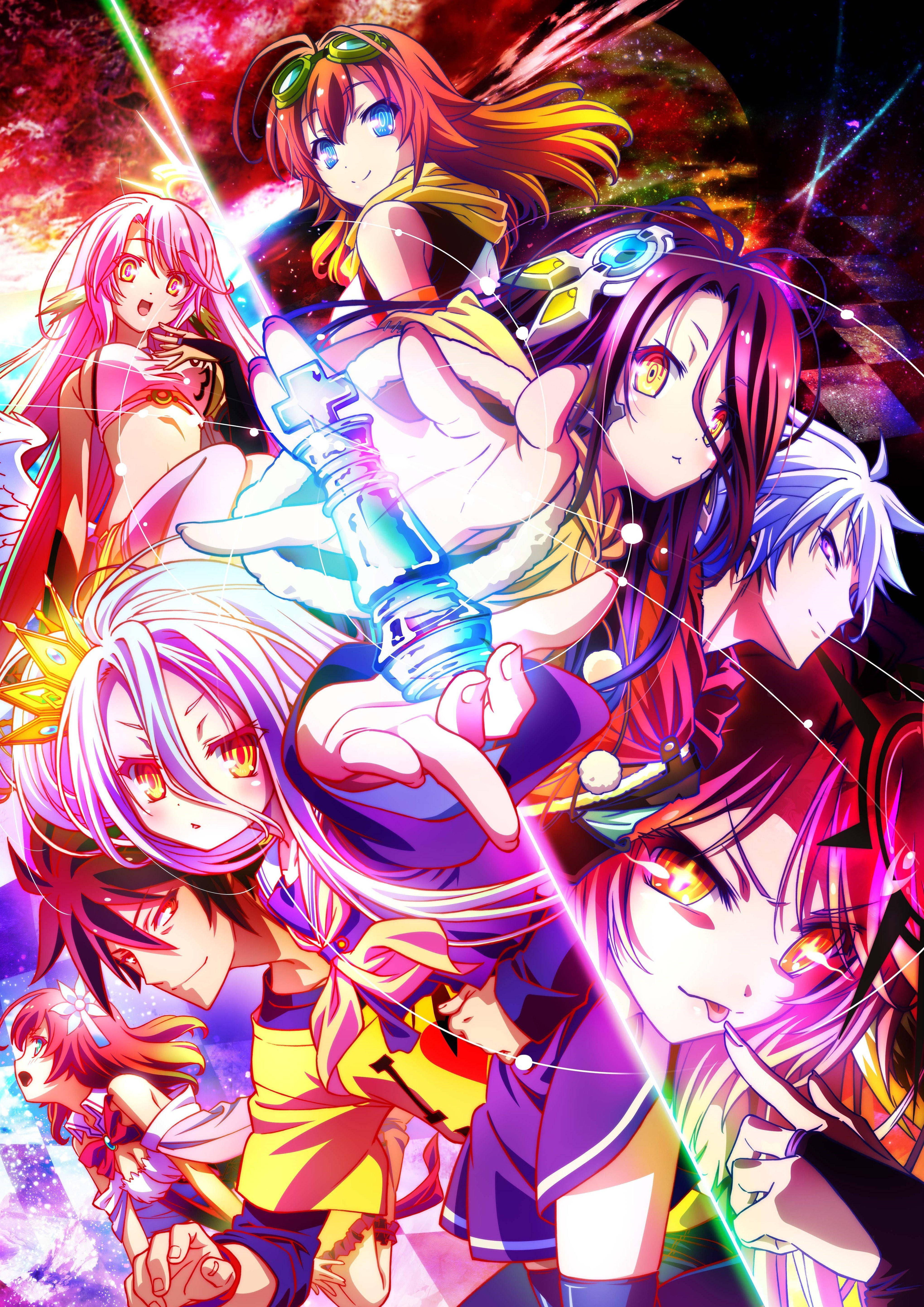 Влез в свят на стратегия и приключение с филма No Game No Life: Zero! Тапет