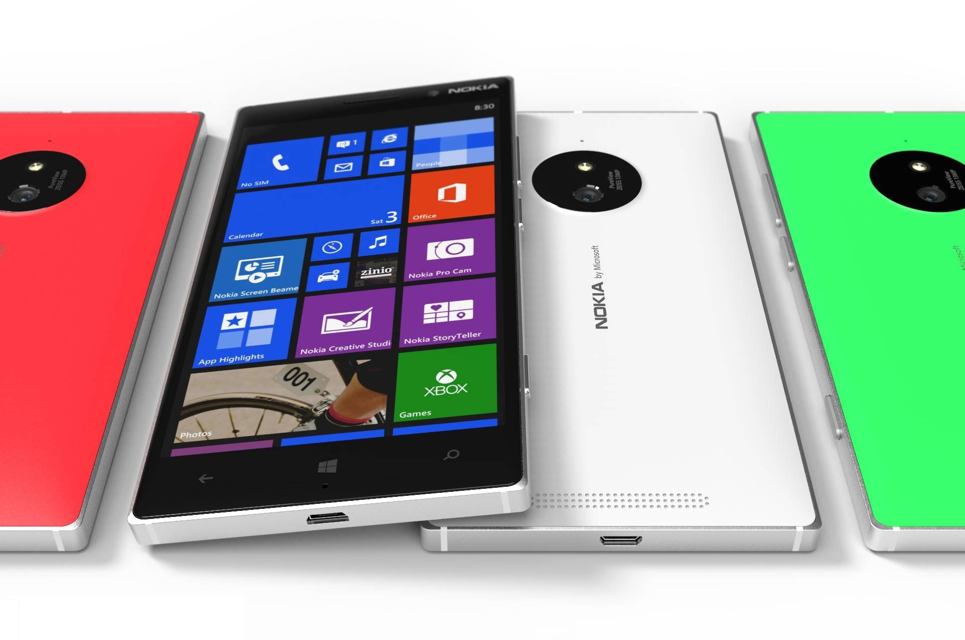Nokia Lumia 830 Смартфон Тапет