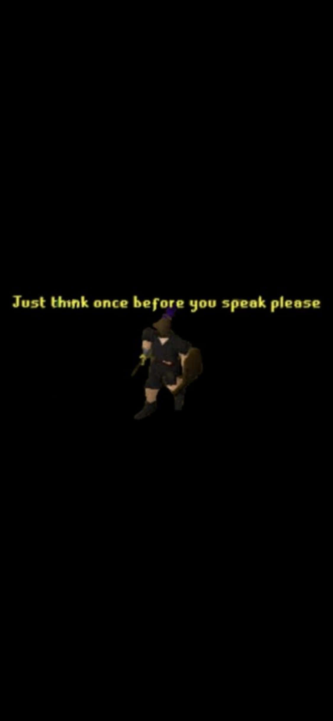 NPC в iPhone X Runescape Oldschool Тапет