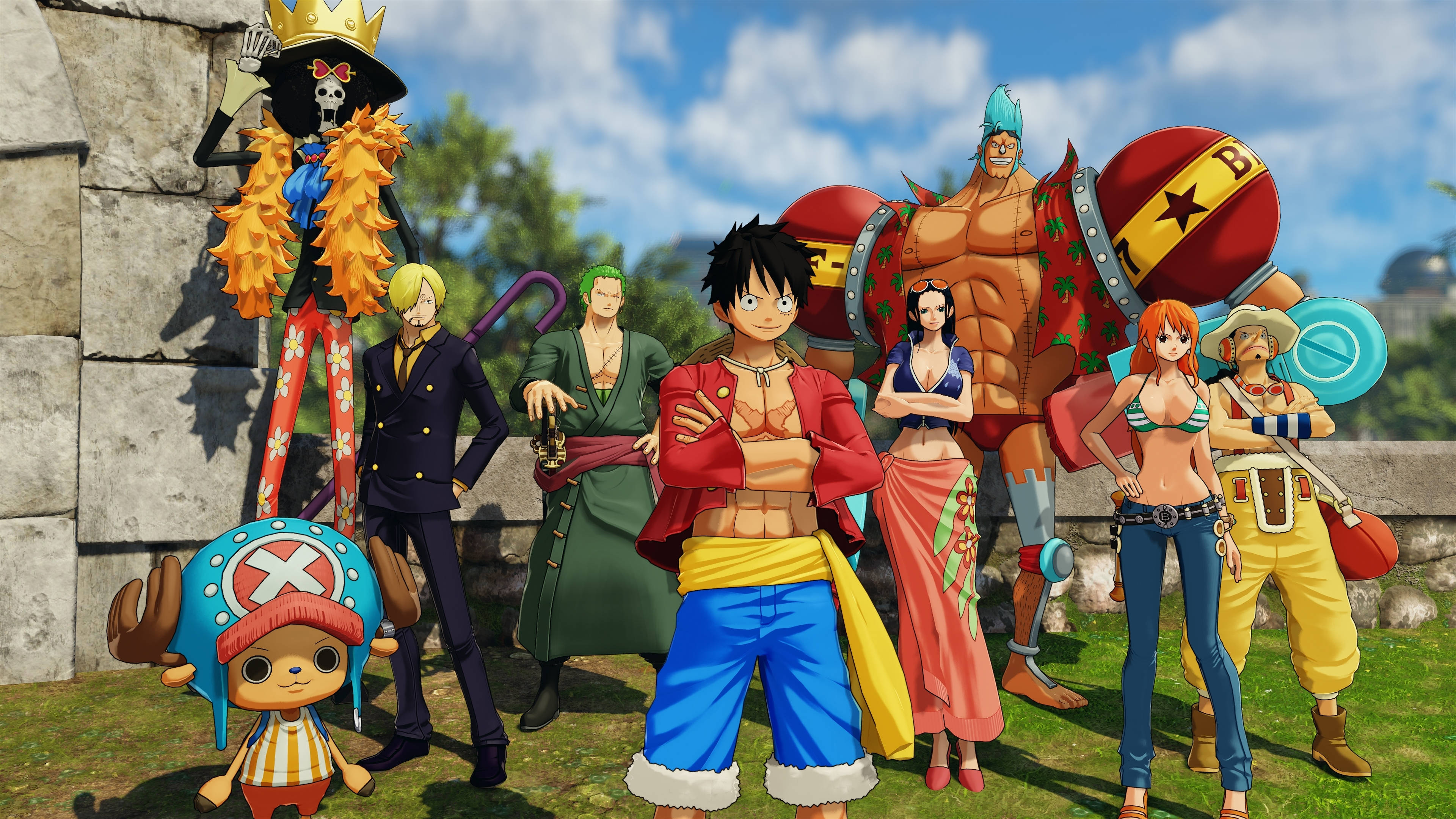 One Piece 4K аниме графика Тапет