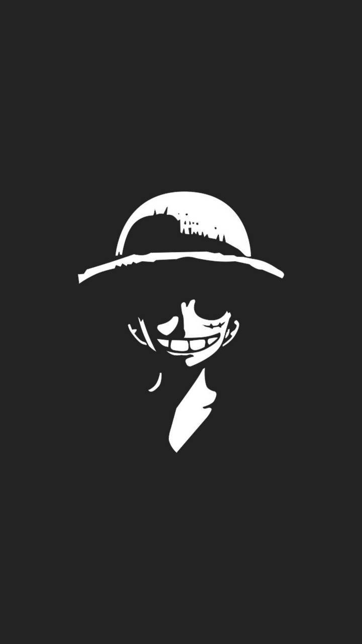 One Piece Телефон Луфи в Тъмнина Тапет