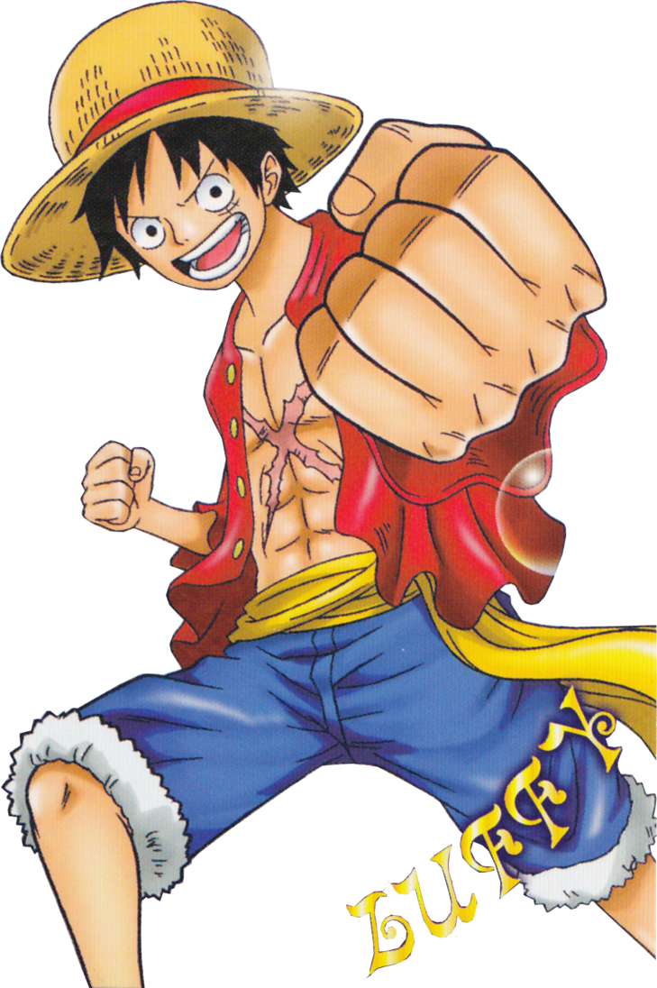 Лъфи от One Piece готов за удар Тапет