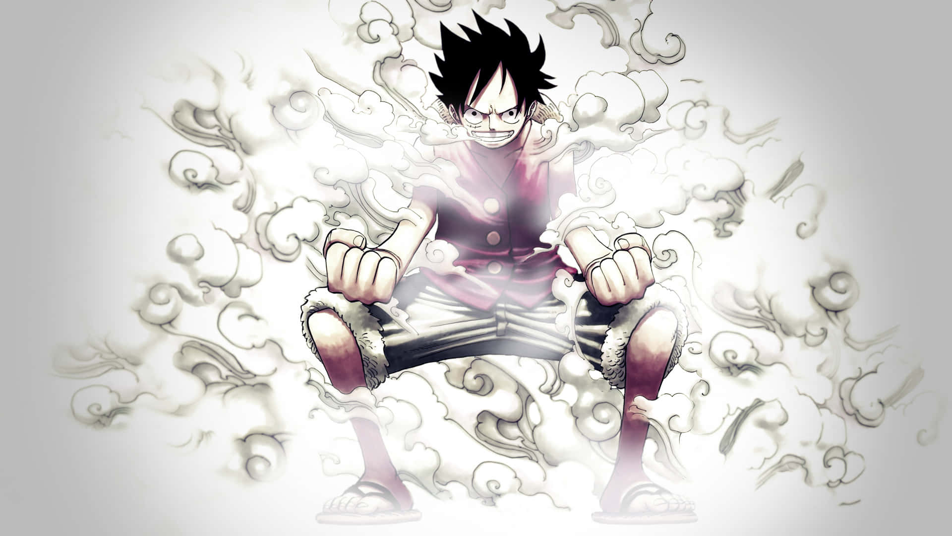 Кралят на пиратите от One Piece: Мънки Д. Лъфи Тапет
