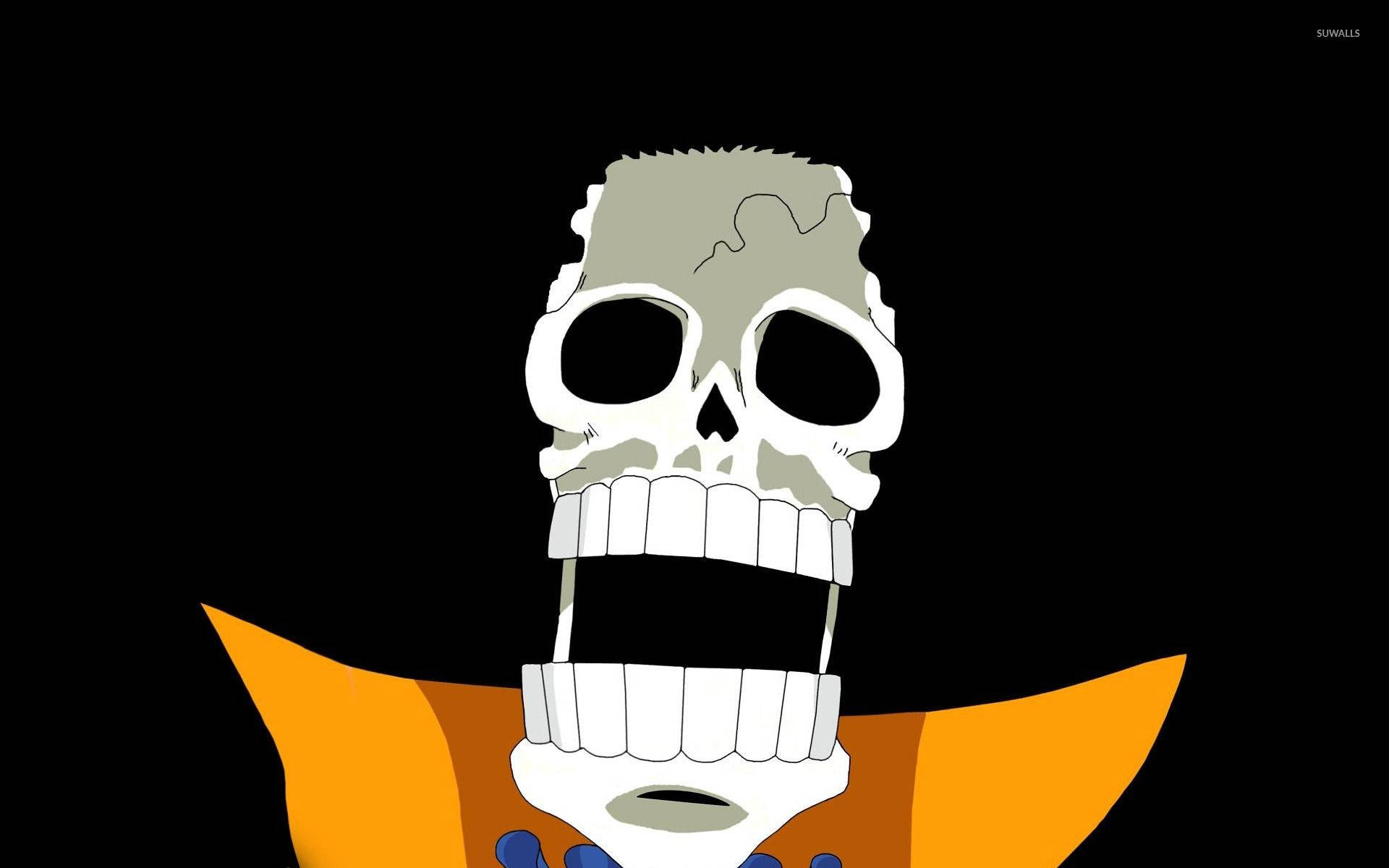 Предложение: „Брук от One Piece, тръгващ на ново приключение!“ Тапет