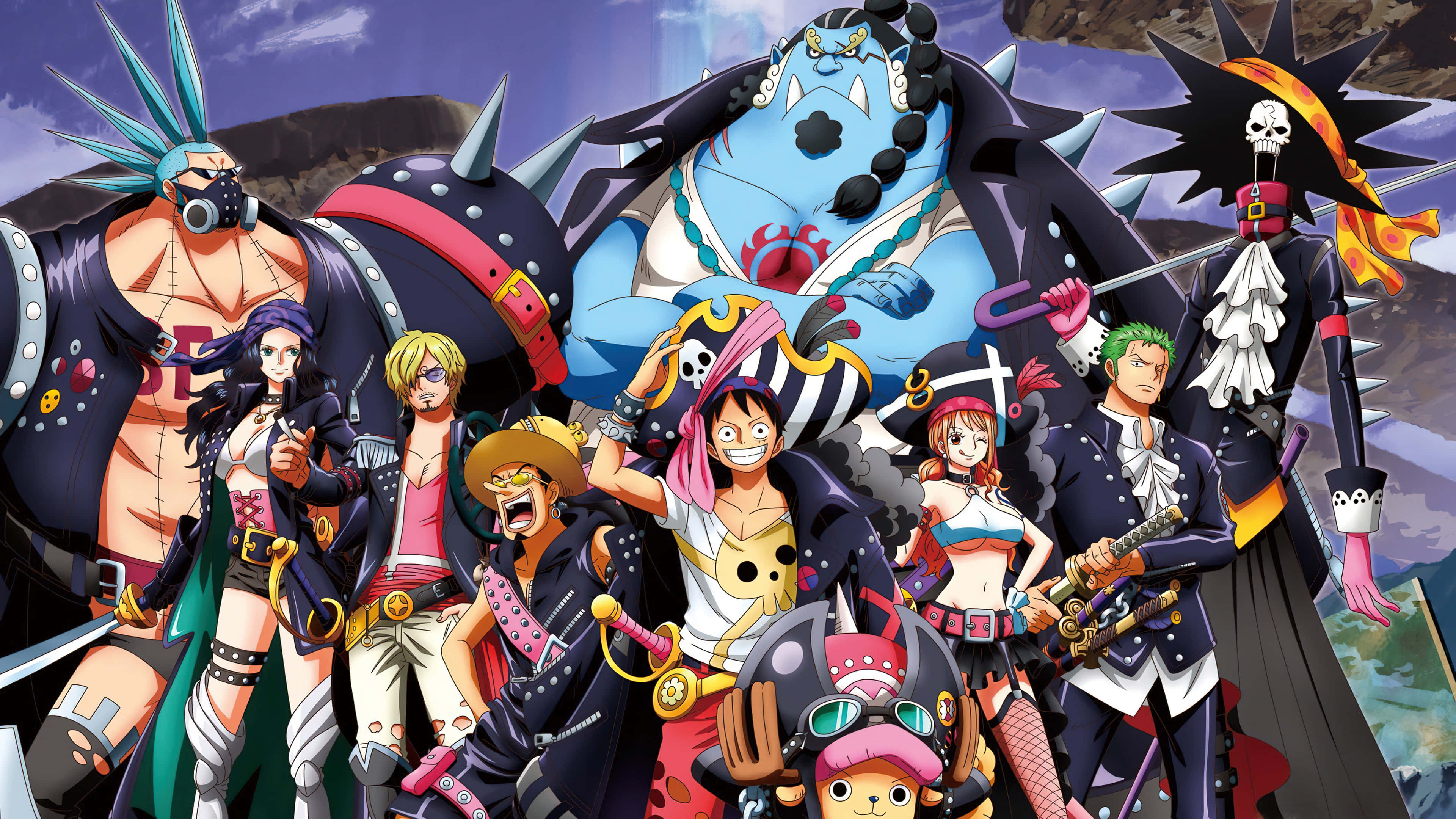 Филмов плакат на One Piece Тапет