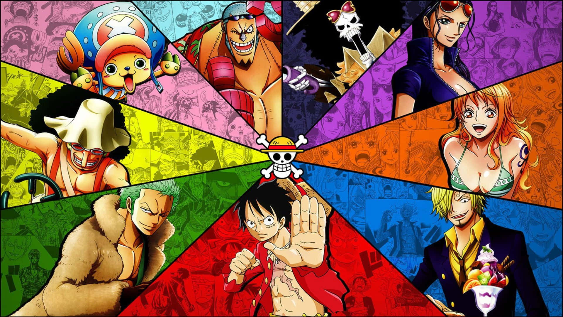 Сламена шапка Пиратите One Piece аниме Тапет