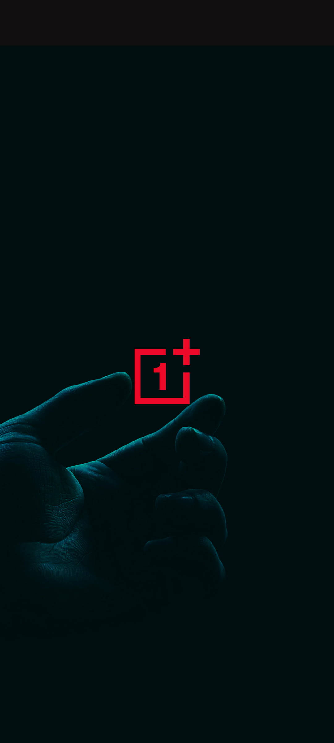OnePlus Nord Лого с ръка Тапет