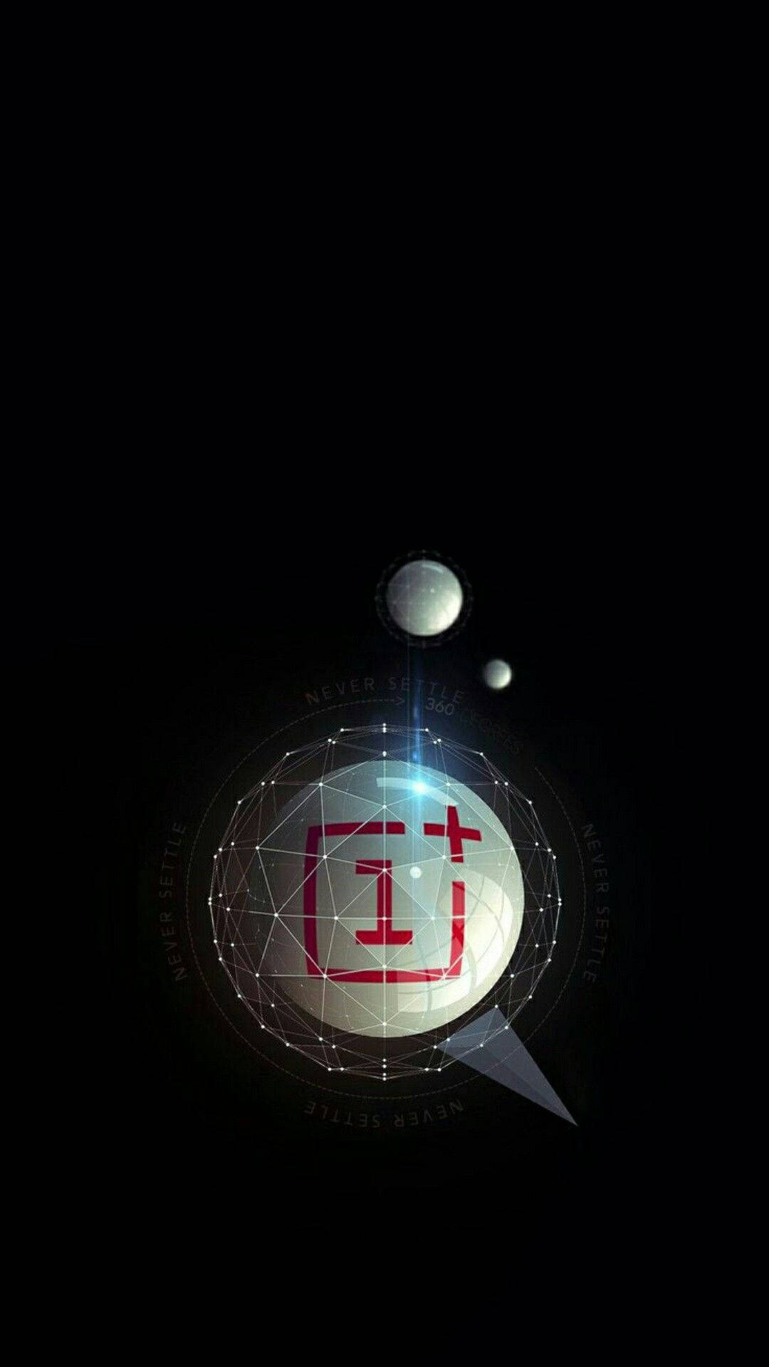 OnePlus White Ball Тапет
