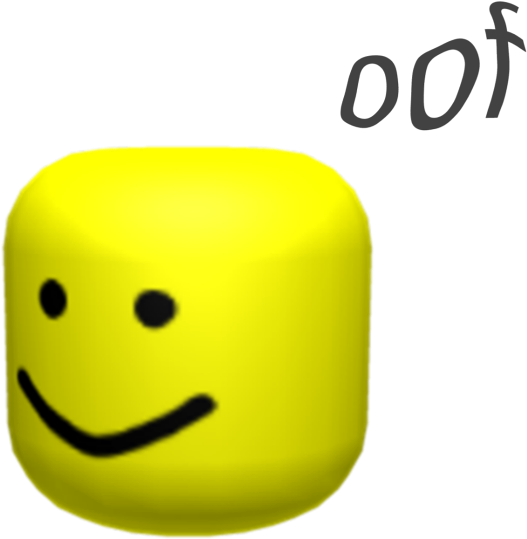 Графика на емотикона Oof от Roblox Тапет