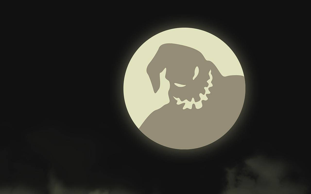 Oogie от „Кошмарът преди Коледа“ – силует Тапет