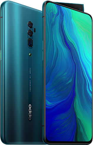 Дизайн на смартфон Oppo с двойна камера Тапет