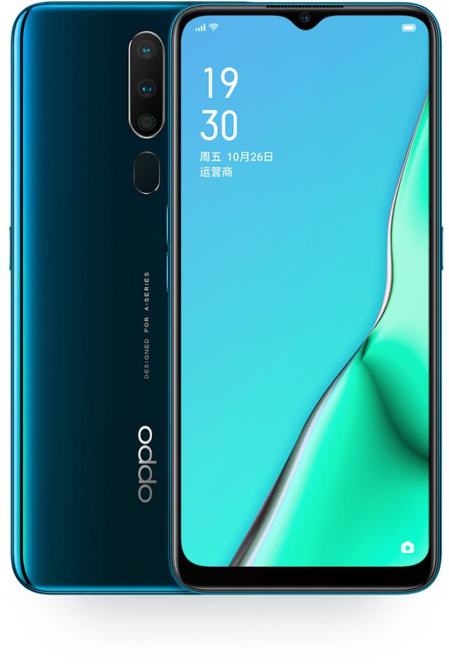 Дизайн дисплея и камера на смартфон Oppo Тапет