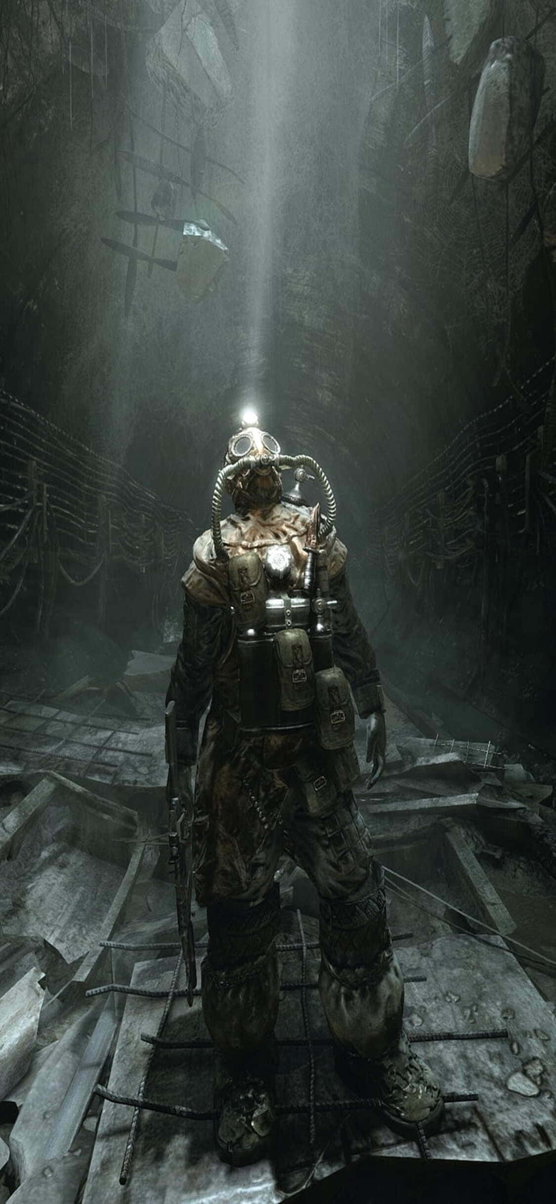 Павел Морозов iPhone X Metro Last Light фон Тапет