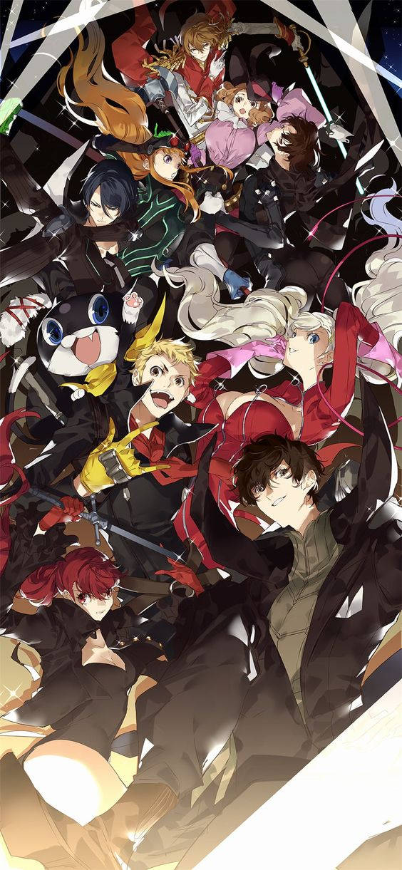 Personas Persona 5 телефон Тапет