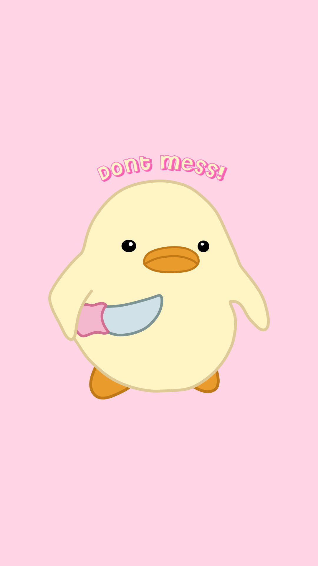 Естетичен PFP с пате Тапет