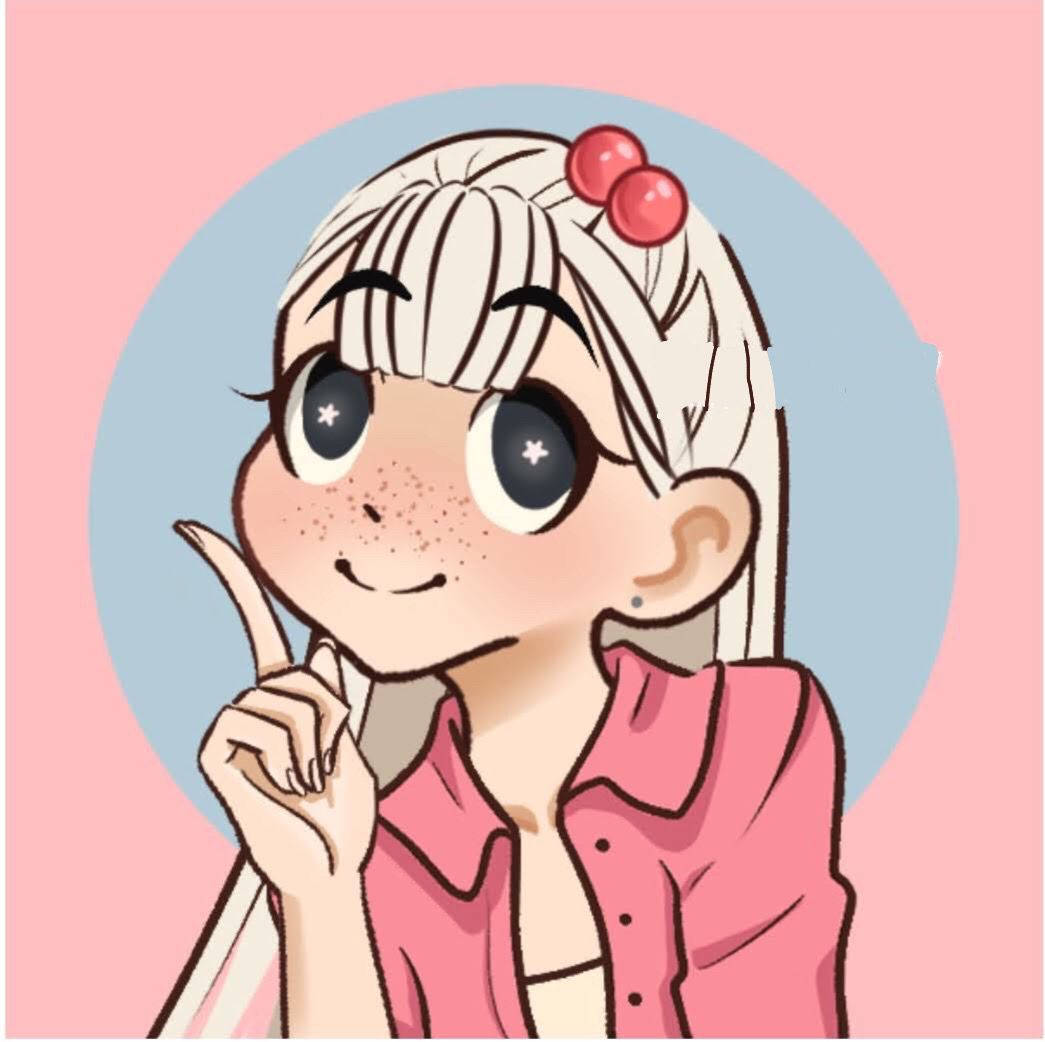 Сладко момиче с препи PFP Тапет