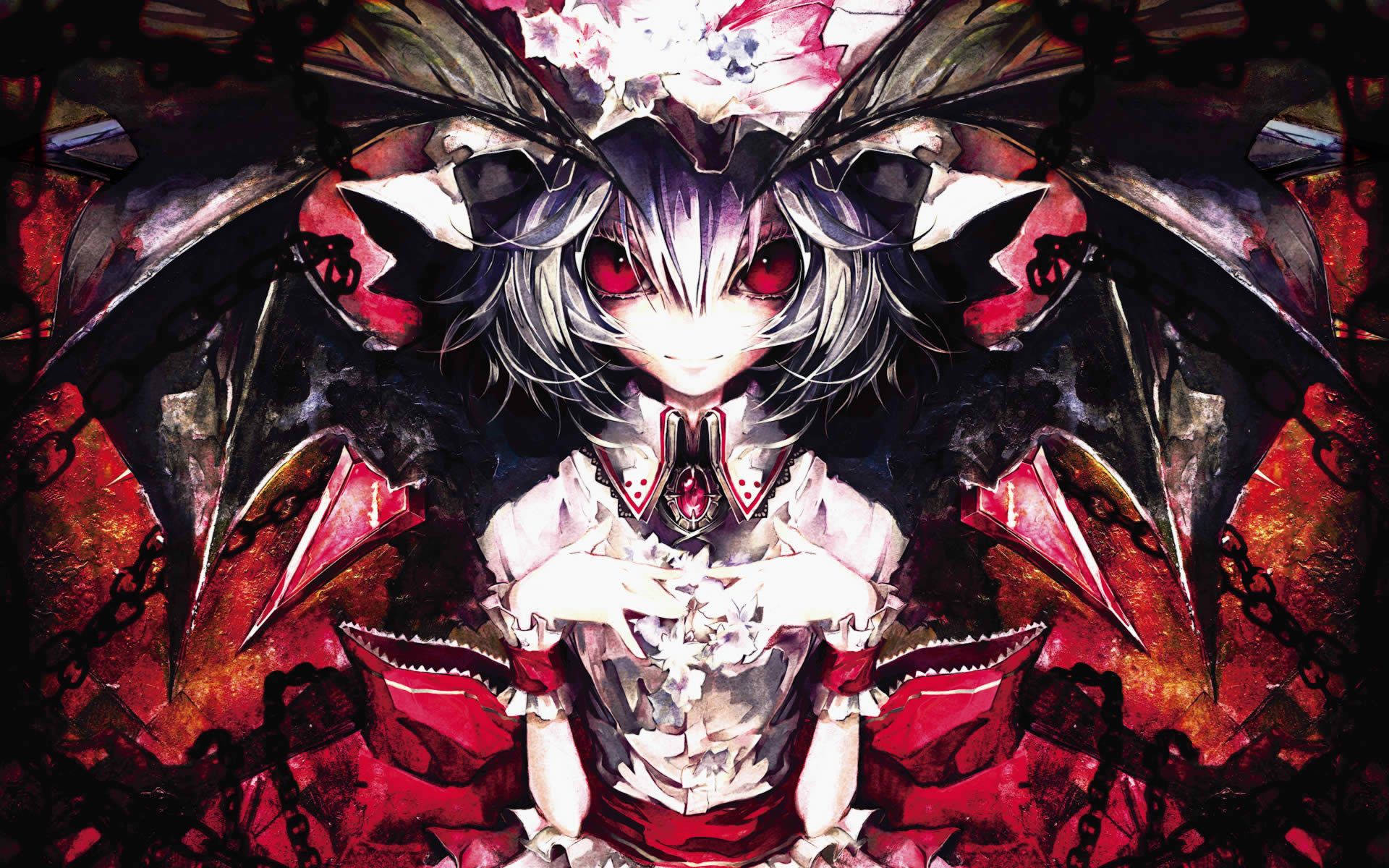 Страховито яка PFP Kasai Demon Queen Тапет