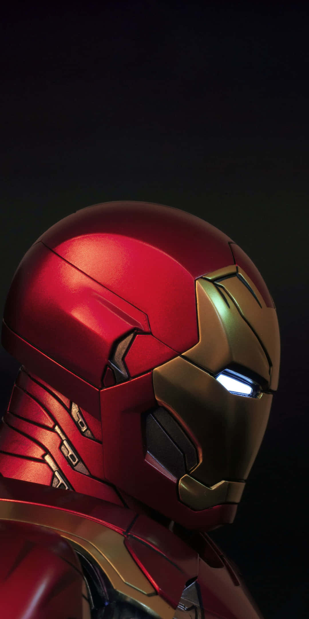 Фон за Pixel 3 с профил на Iron Man Тапет