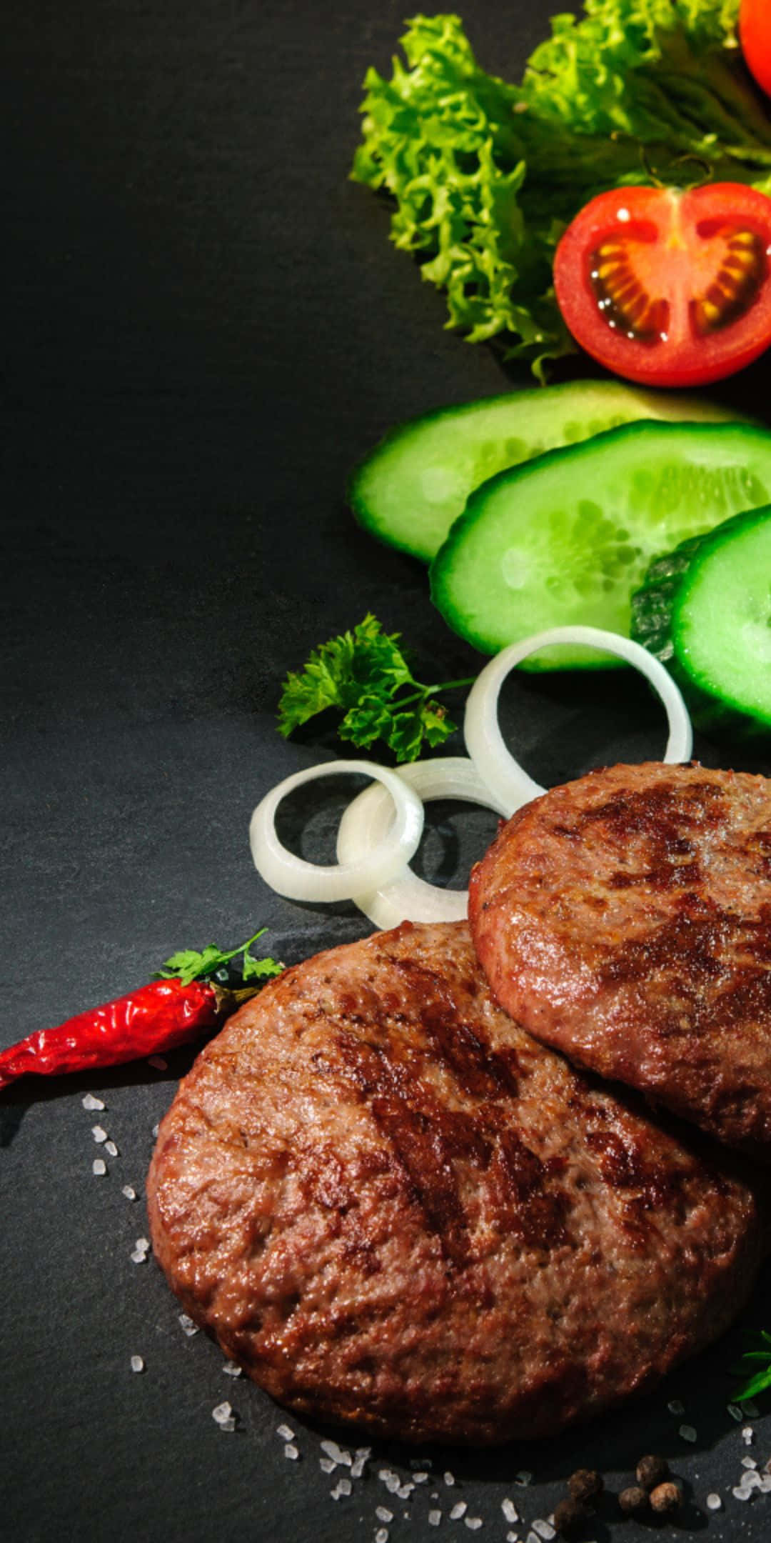 Фон за Pixel 3 с Wagyu бургер Тапет