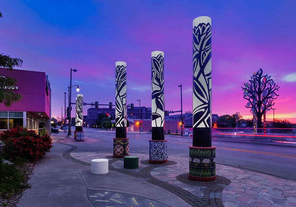 Plaza Latina Омаха Тапет