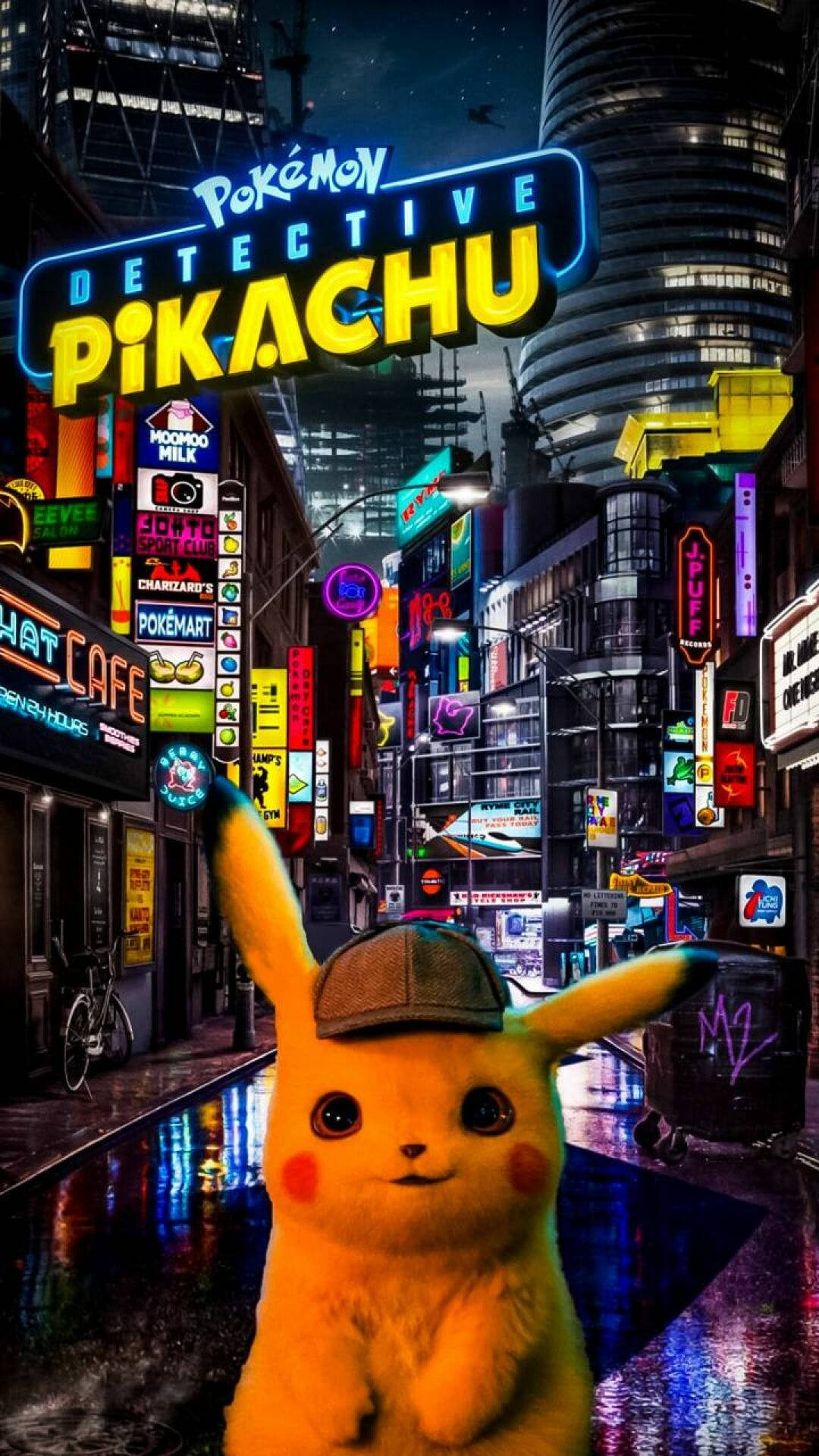 Постер Pokémon Detective Pikachu Тапет