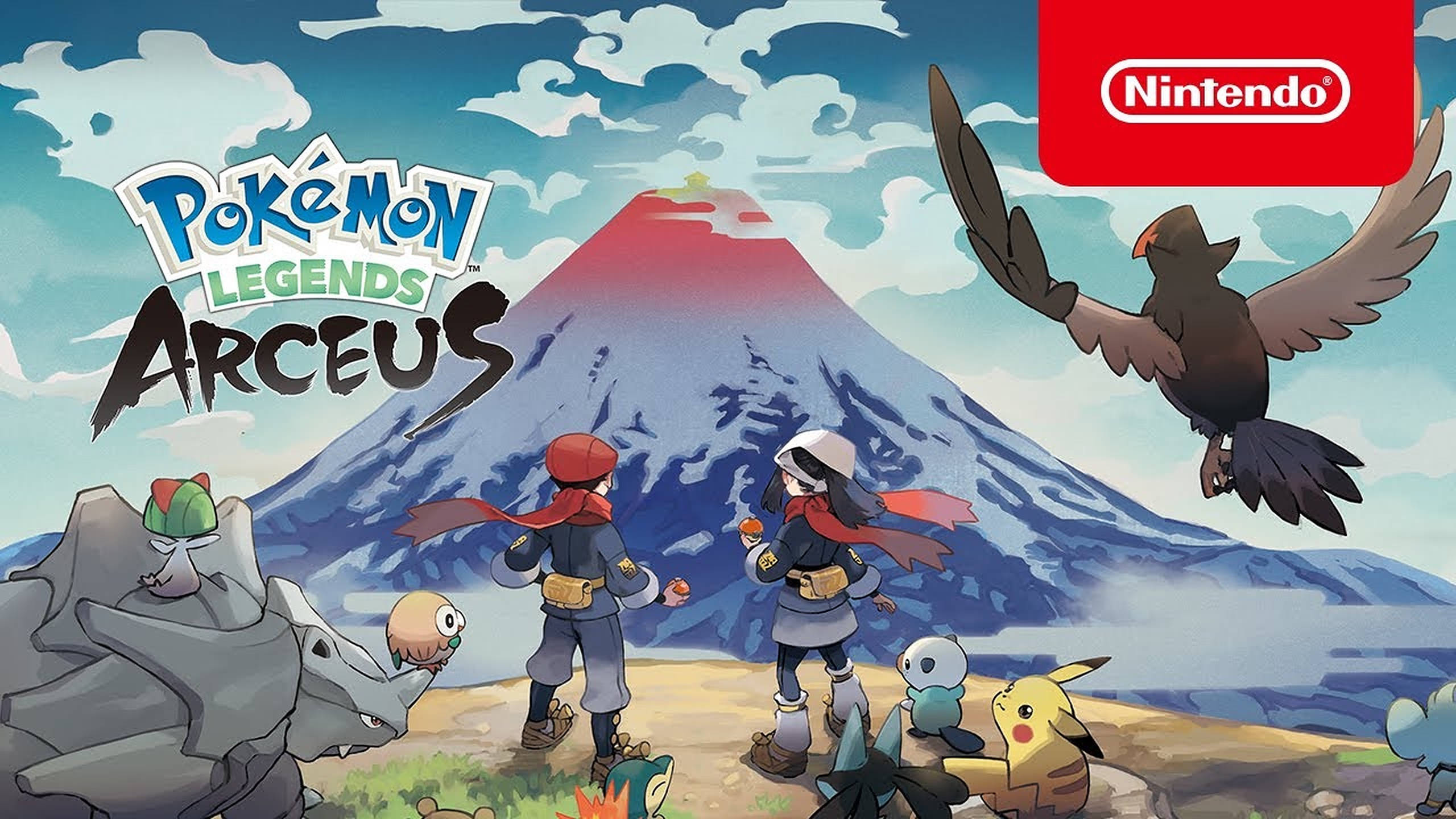 Pokémon Legends Arceus Nintendo Тапет