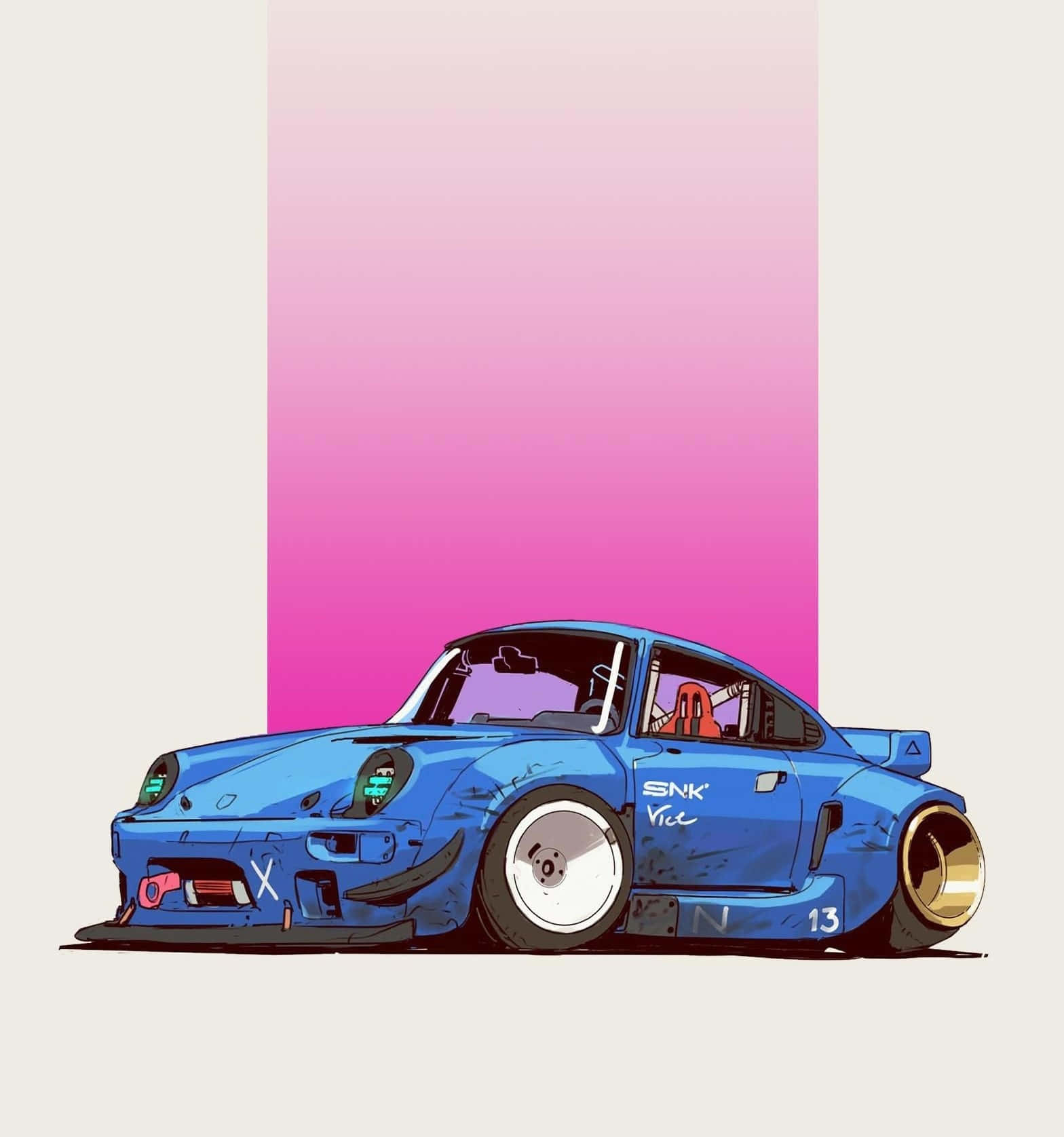 тапет porsche 911 gt3 rs HD Тапет