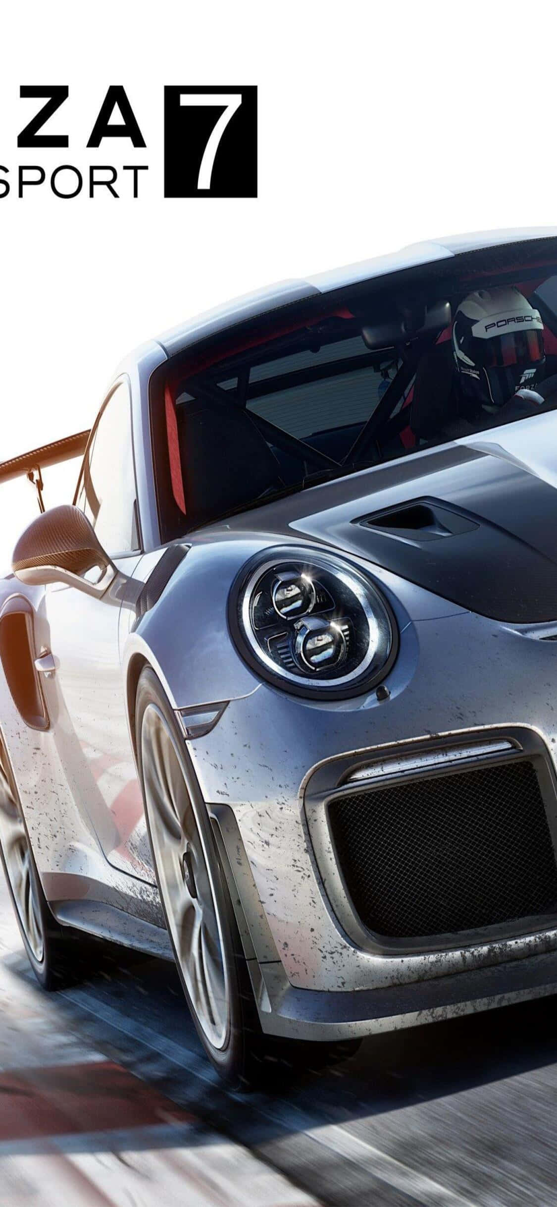 Porsche 911 iPhone X Forza Motorsport 7 фон Тапет