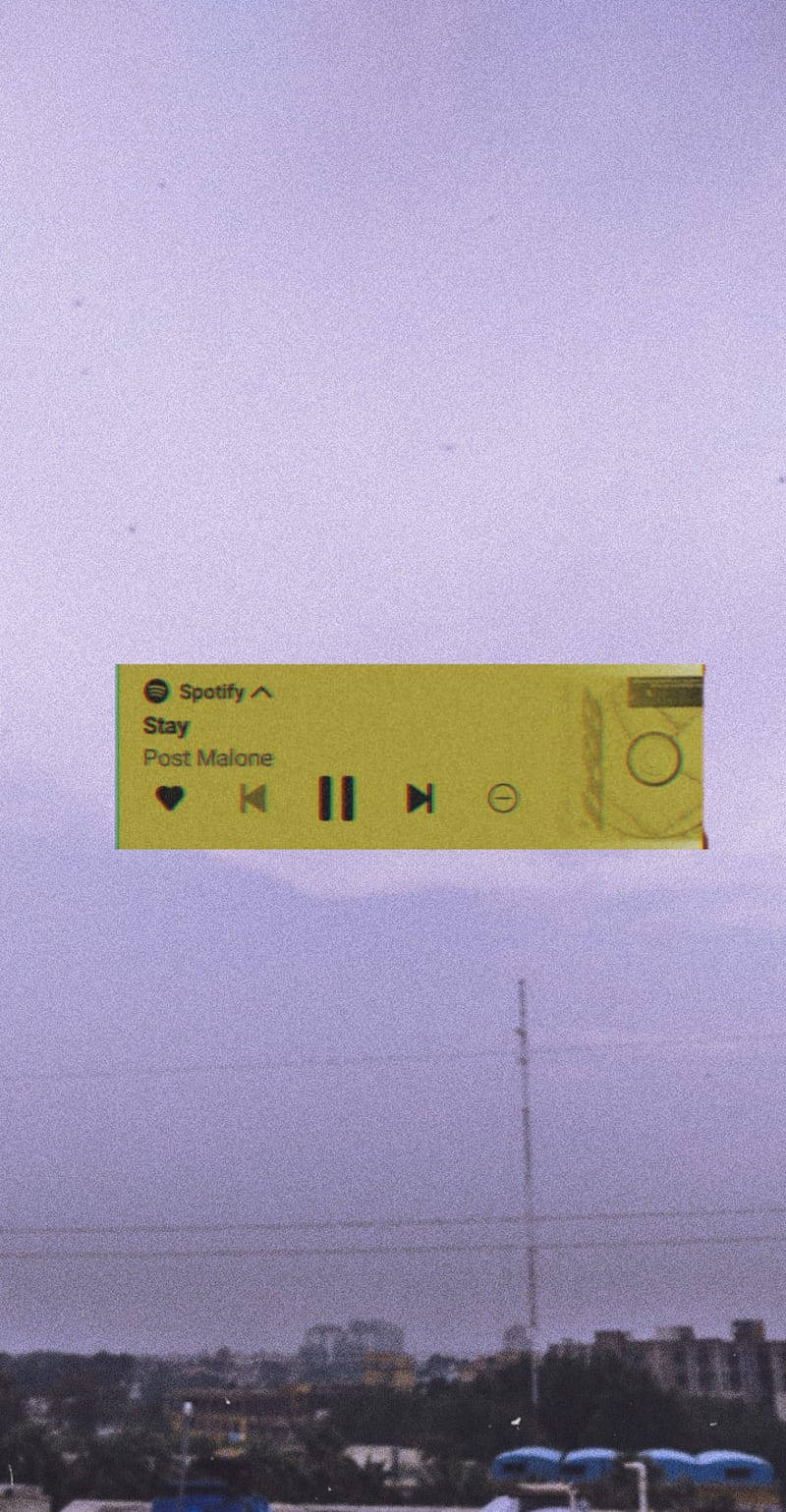Музикална естетика на Post Malone Тапет