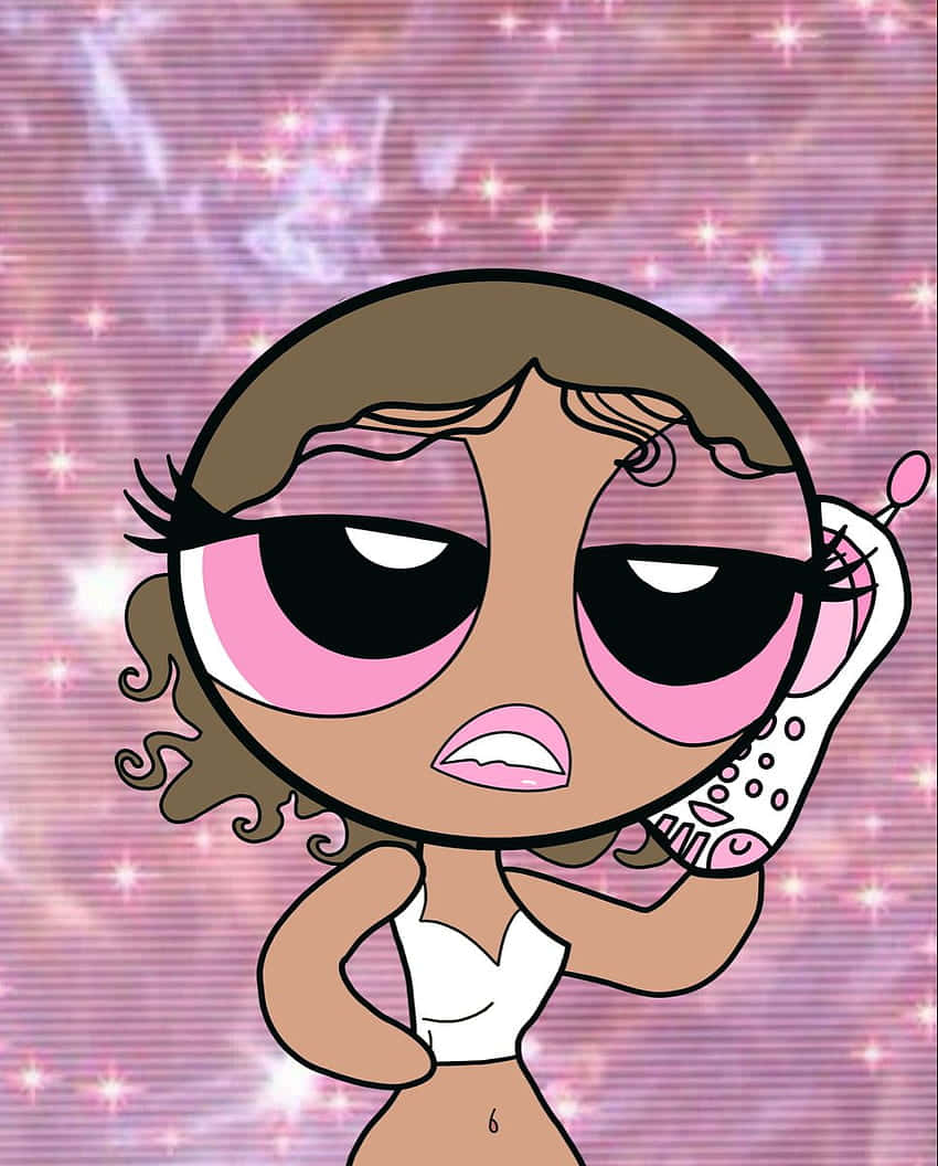 Powerpuff телефон PFP анимация Тапет
