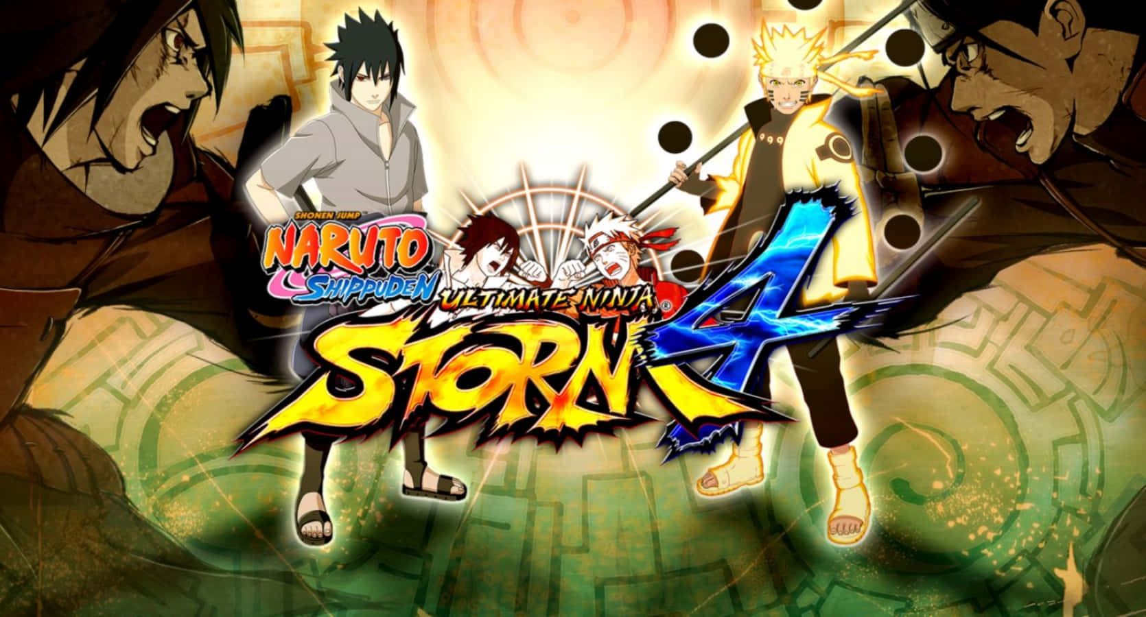 Корица на видеоиграта PS4 Naruto Тапет