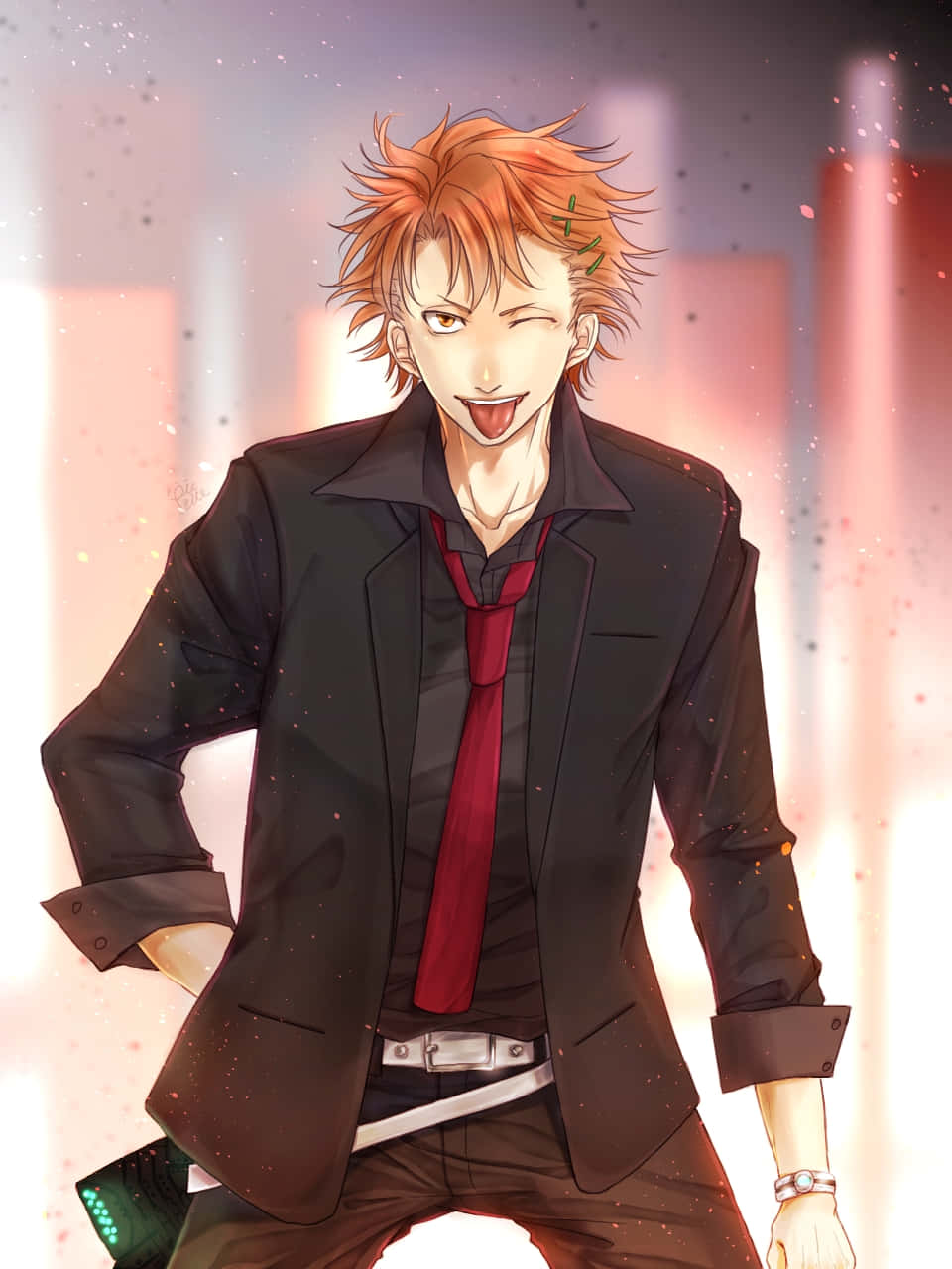 Шусей Кагари от аниме серията Psycho-Pass Тапет