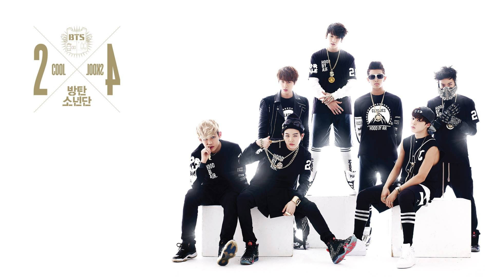 Punk Cool BTS лаптоп Тапет