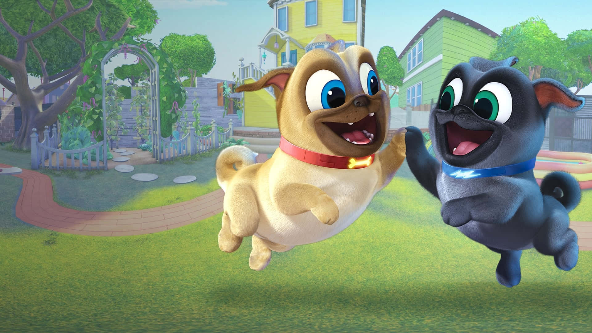 Puppy Dog Pals Високо пет Тапет