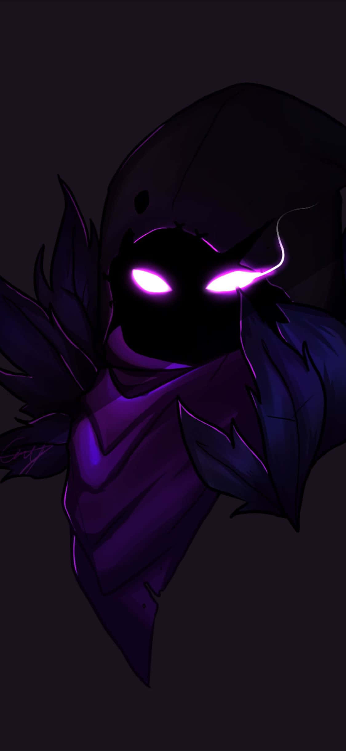 Лети безстрашно с Raven Fortnite Skin Тапет