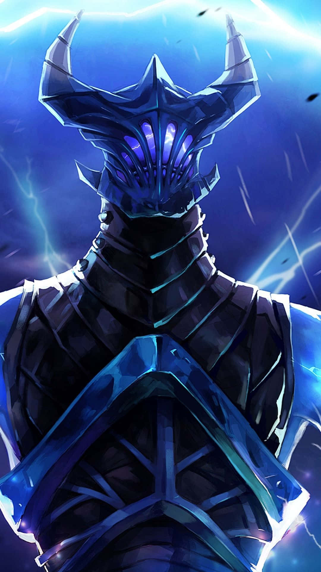 Razor The Lightning Revenant Pixel 3 Dota 2 Background Тапет
