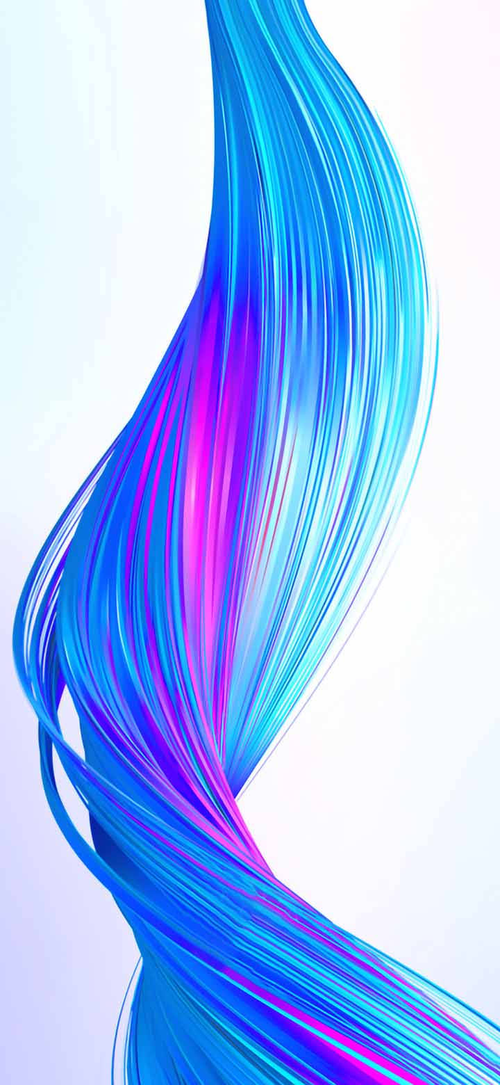 Realme Strands Of Colors Тапет