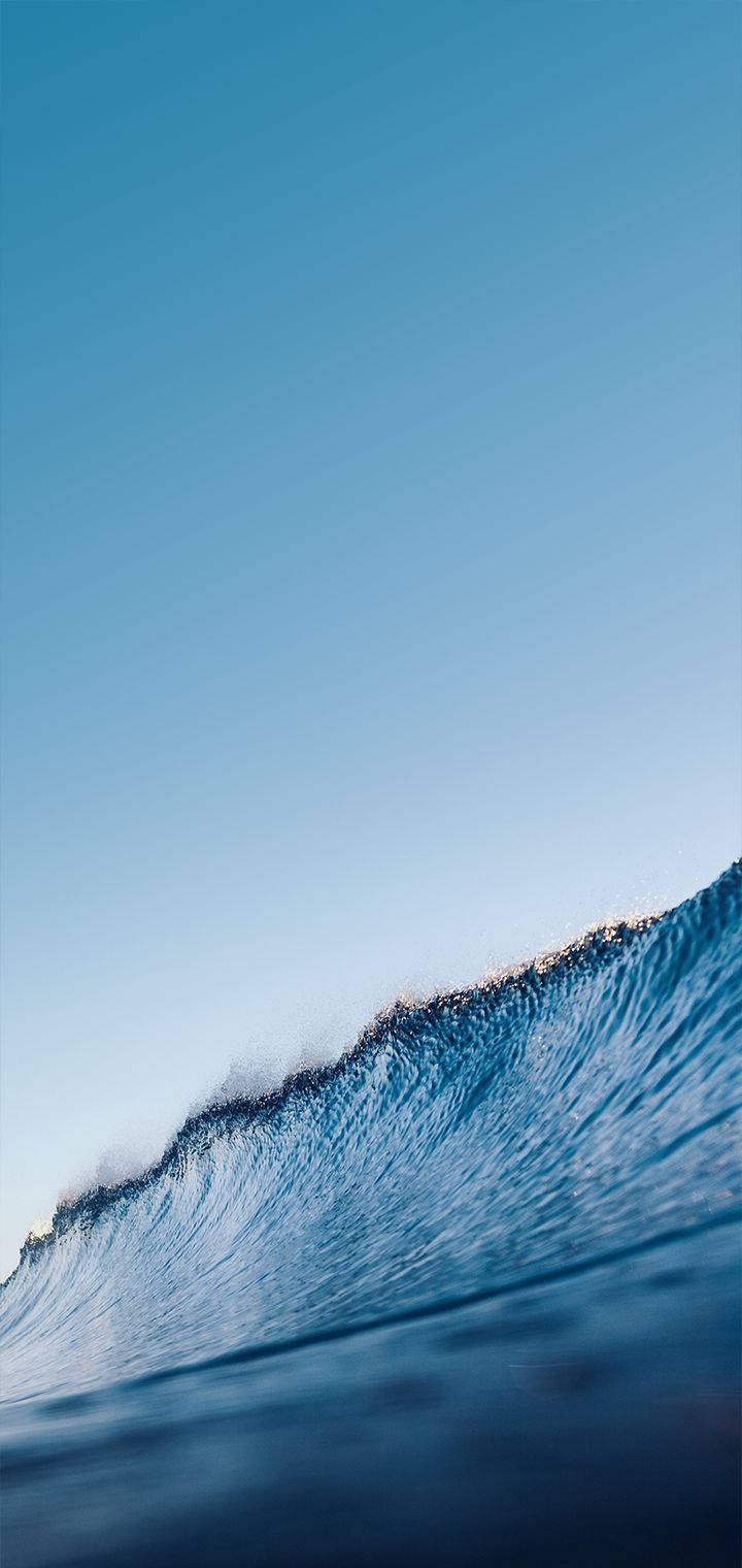 Realme Surf Waves Тапет