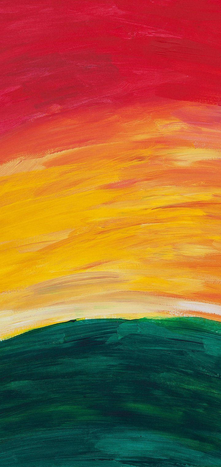 Realme Watercolor Painting Тапет