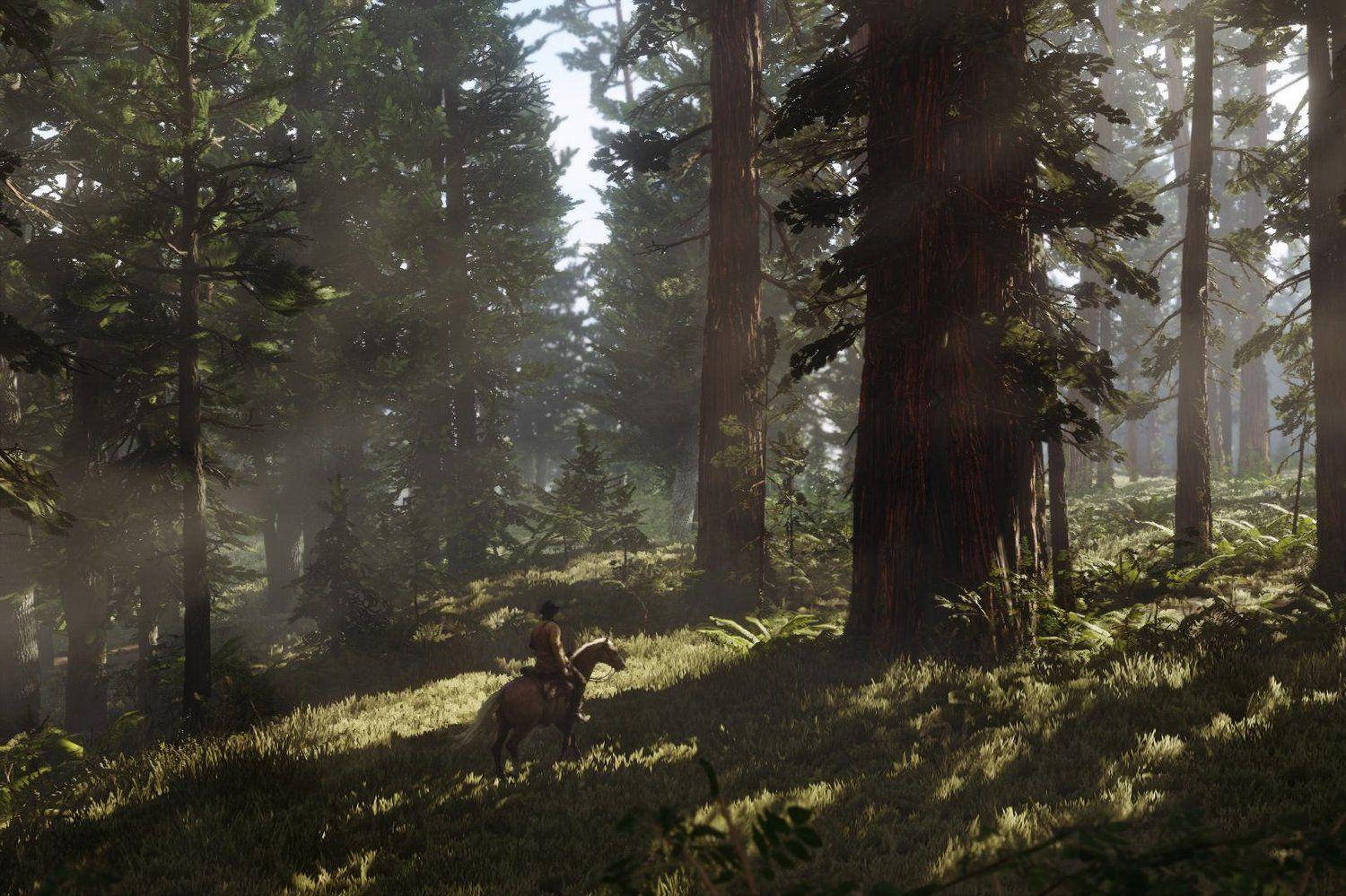 Red Dead Redemption 2 4K гора