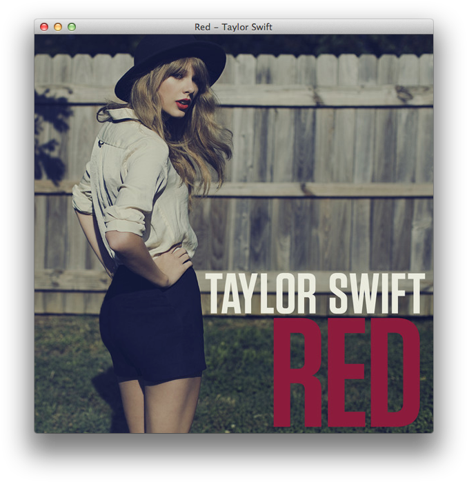 Корица на албума Red на Тейлър Суифт Тапет