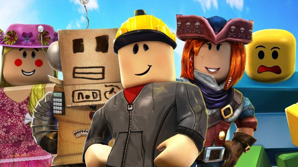 Готиен стил на аватар в Roblox Тапет