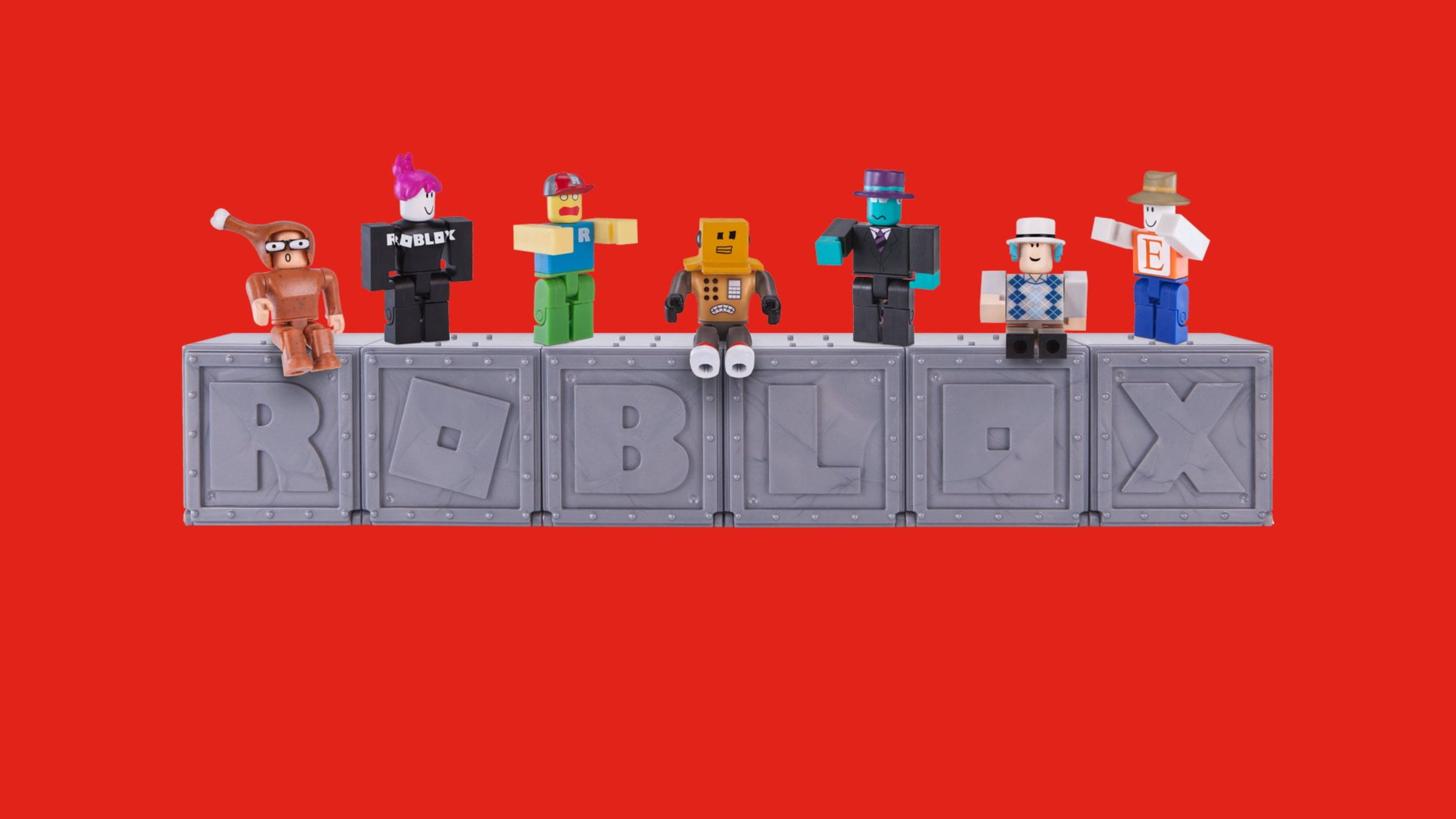 Roblox 4K играчки фигури Тапет