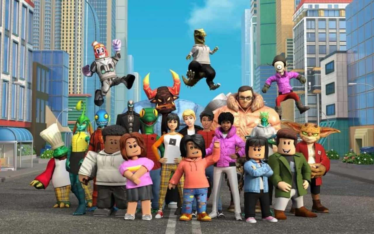 Готични снимки от Roblox Тапет