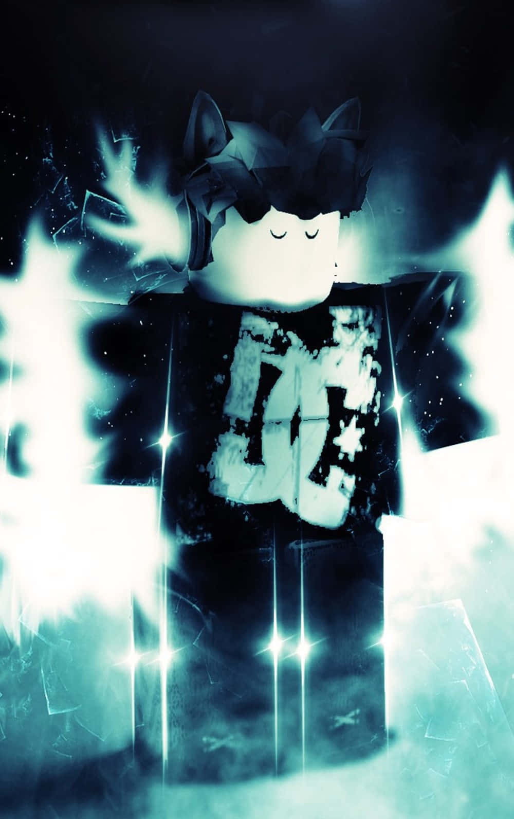 Roblox Emo DC герой за iPhone Тапет