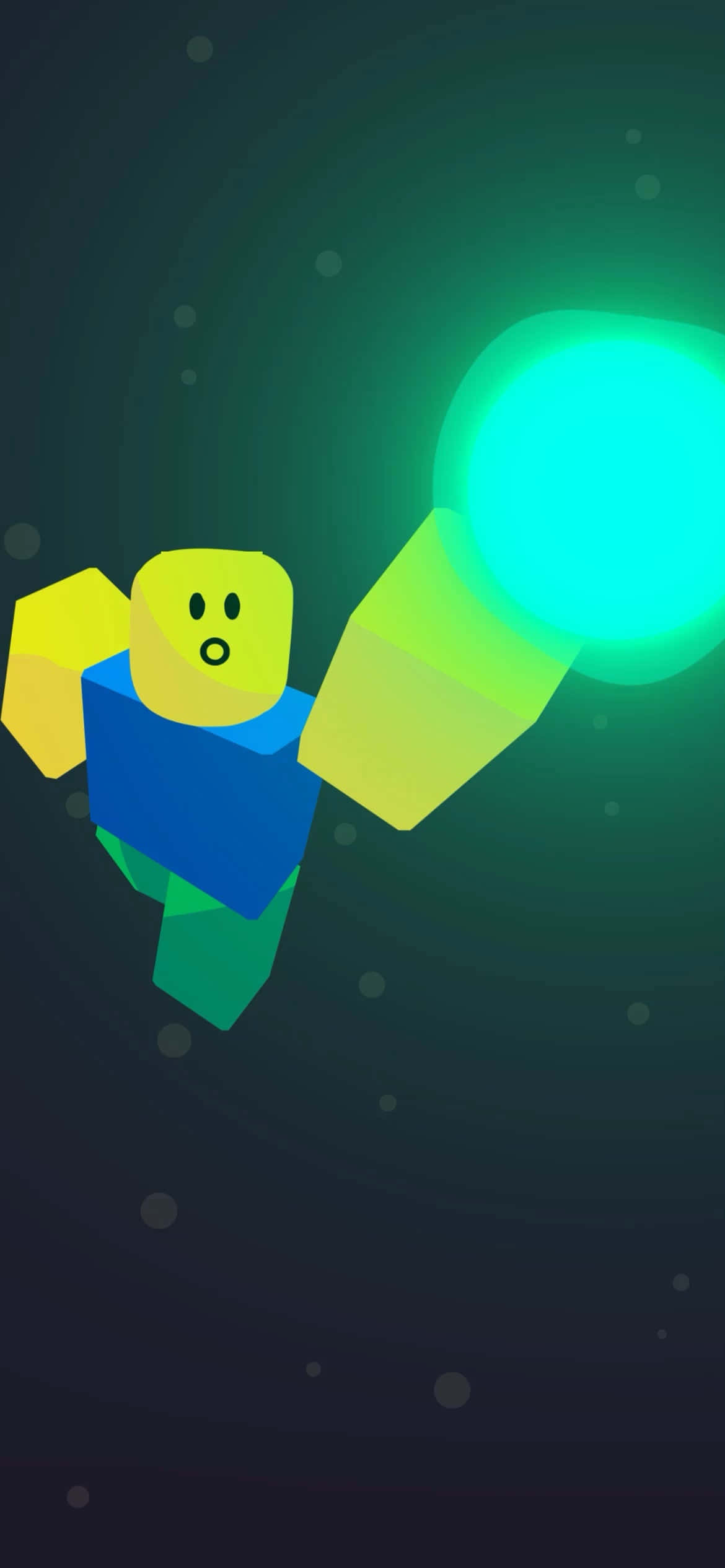 Roblox Готичен Галактичен Персонаж iPhone Тапет